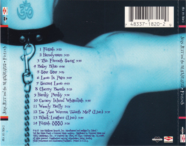 Joan Jett & The Blackhearts : Fetish (CD, Comp)