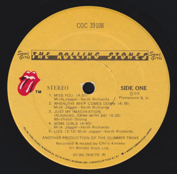 The Rolling Stones : Some Girls (LP, Album, 2nd)