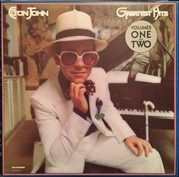 Elton John : Greatest Hits (Volumes One And Two) (2xLP, Comp, Club, Ind)