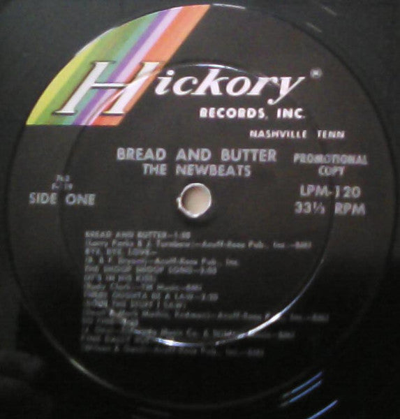 The Newbeats : Bread & Butter (LP, Album, Mono, Promo)
