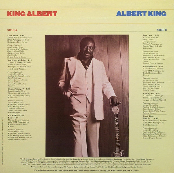 Albert King : King Albert (LP, Album)