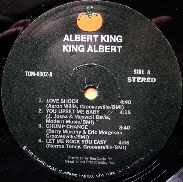 Albert King : King Albert (LP, Album)