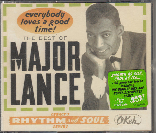 Major Lance : Everybody Loves A Good Time!: The Best Of Major Lance (2xCD, Comp, Mono, RE, RM)
