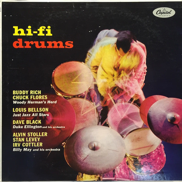 Various : Hi-Fi Drums (LP, Album, Comp, RE)
