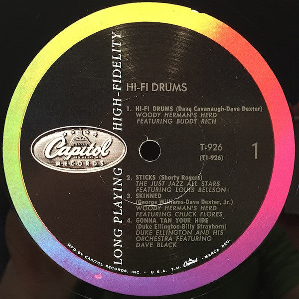Various : Hi-Fi Drums (LP, Album, Comp, RE)