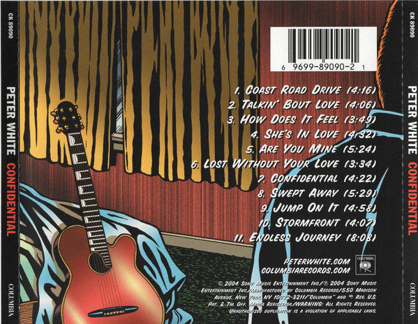 Peter White : Confidential (CD, Album)