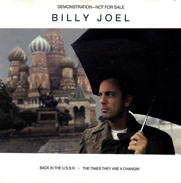 Billy Joel : Back In The U.S.S.R. / The Times They Are A Changin’ (CD, Single, Promo)