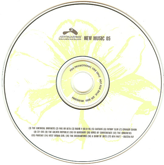 Various : Astralwerks New Music 05 (CD, Comp, Enh, Promo)
