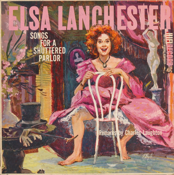 Elsa Lanchester : Songs For A Shuttered Parlor (LP, Album)
