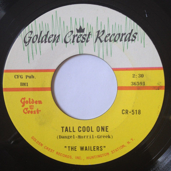 The Wailers (2) : Tall Cool One / Roadrunner (7", Styrene)