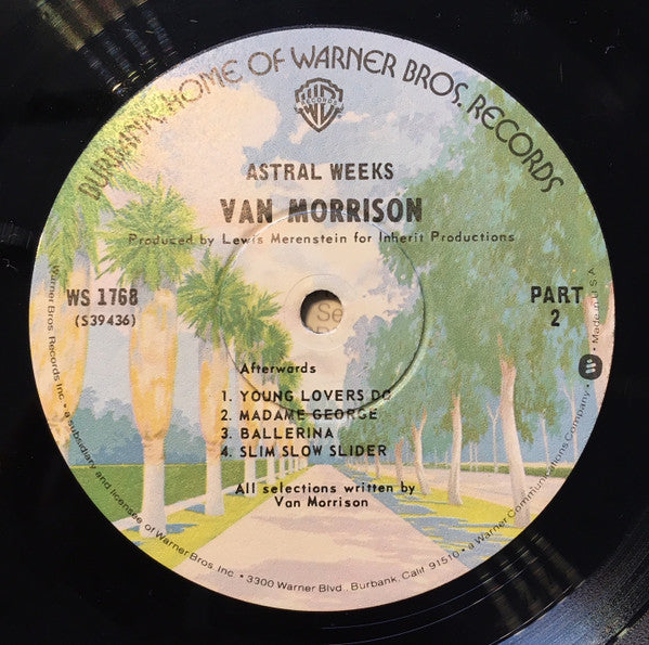 Van Morrison : Astral Weeks (LP, Album, RP, Win)