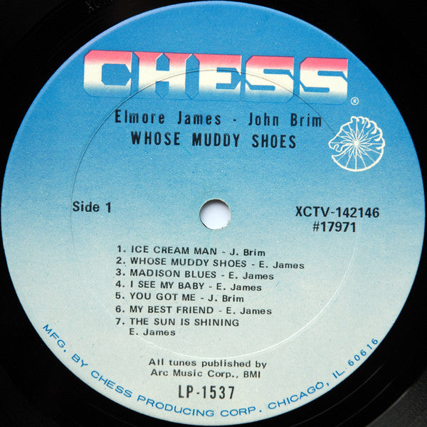 Elmore James  -  John Brim : Whose Muddy Shoes (LP, Comp, Mono, Ter)