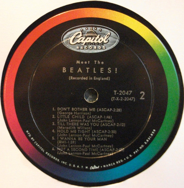 The Beatles : Meet The Beatles! (LP, Album, Mono, Roc)