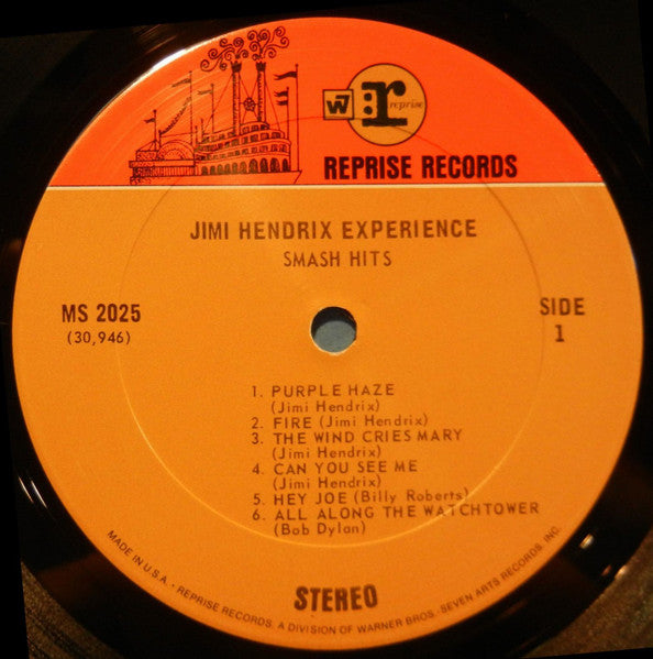 The Jimi Hendrix Experience : Smash Hits (LP, Comp)