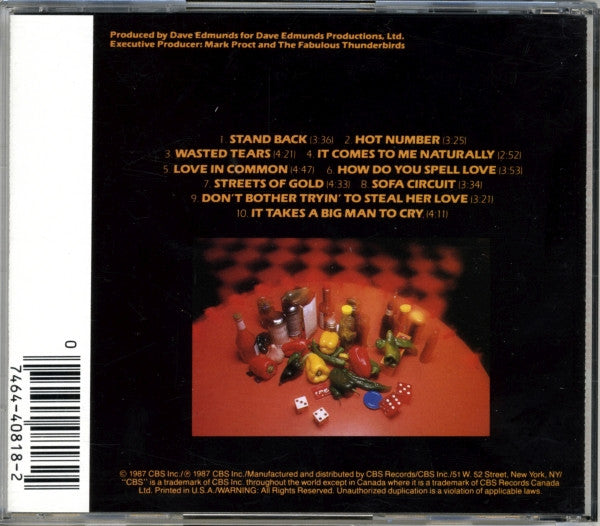 The Fabulous Thunderbirds : Hot Number (CD, Album)