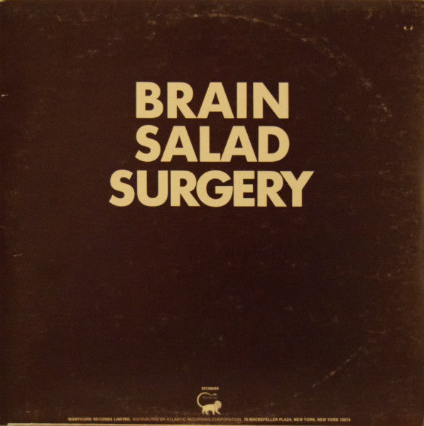 Emerson, Lake & Palmer : Brain Salad Surgery (LP, Album, RE)