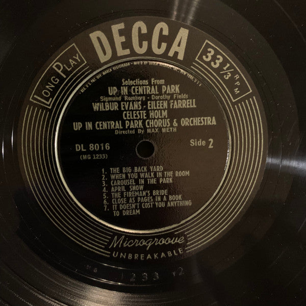 Wilbur Evans, Eileen Farrell, Felix Knight, Celeste Holm : The Red Mill And Up In Central Park (LP, Album)