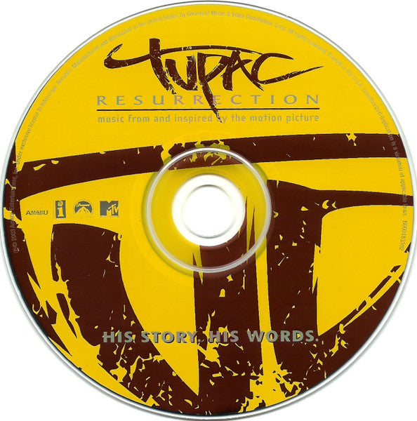 Tupac* : Resurrection (Music From And Inspired By The Motion Picture) (CD, Comp, UML)