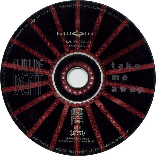 Culture Beat : Take Me Away (CD, Maxi)