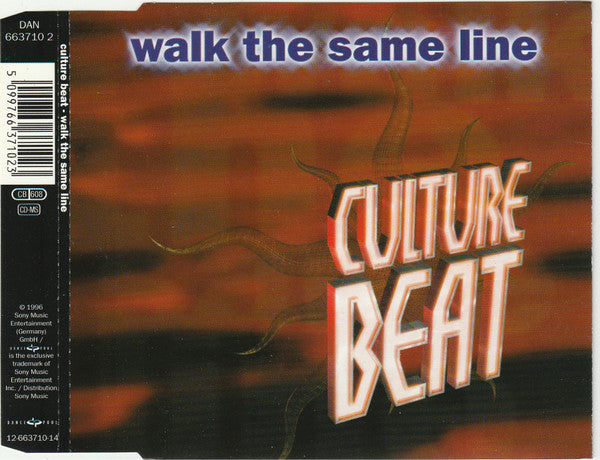 Culture Beat : Walk The Same Line (CD, Maxi, Enh)
