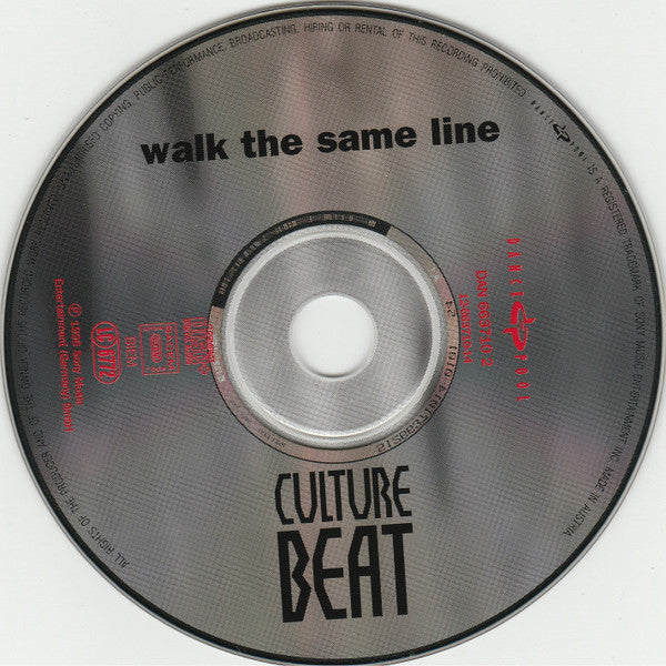 Culture Beat : Walk The Same Line (CD, Maxi, Enh)