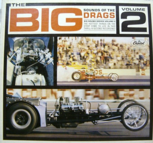 No Artist : The Big Sounds Of The Drags: Volume 2 (LP, Mono, Scr)