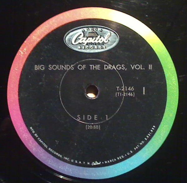 No Artist : The Big Sounds Of The Drags: Volume 2 (LP, Mono, Scr)