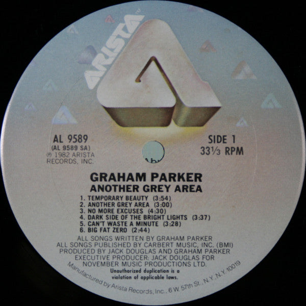 Graham Parker : Another Grey Area (LP, Album)
