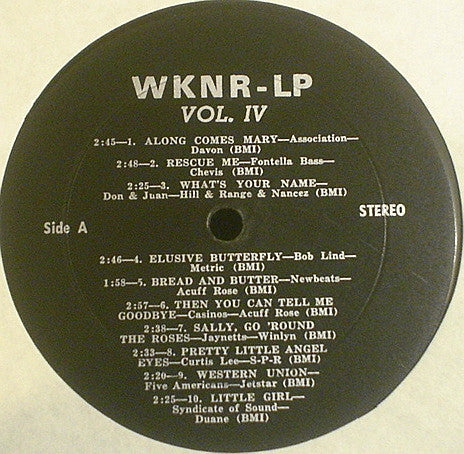 Various : WKNR Keener Gold Volume Four (LP, Comp)