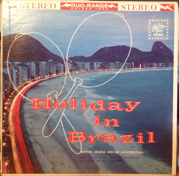 Nestor Amaral And His Continentals : Holiday In Brazil (LP, Album)