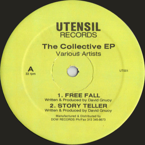 David Gnuoy / Terrence Dixon : The Collective EP (12", EP)