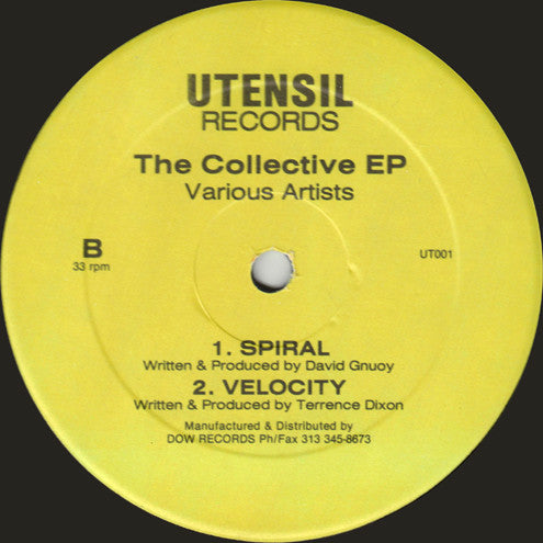 David Gnuoy / Terrence Dixon : The Collective EP (12", EP)