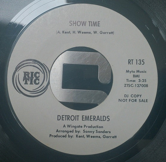 Detroit Emeralds : Show Time (7", Single, Promo)