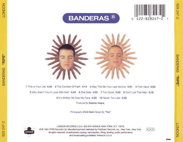 Banderas : Ripe (CD, Album)