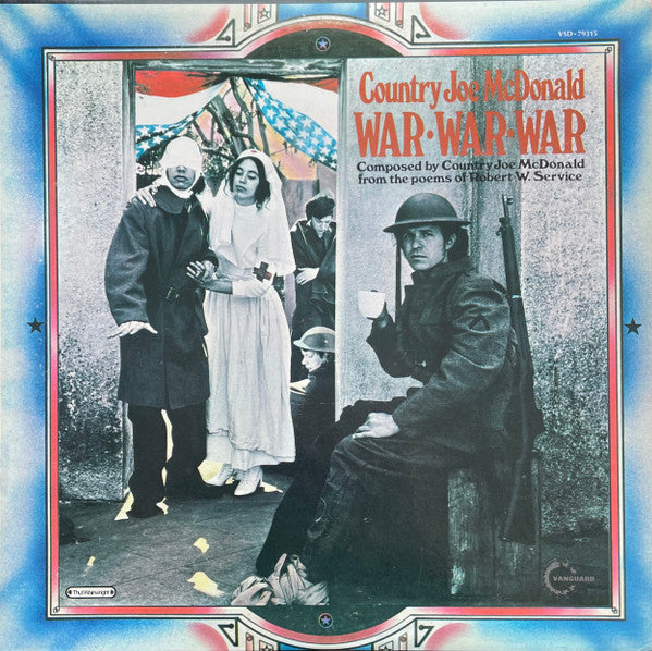 Country Joe McDonald : War War War (LP, Album, Pre)