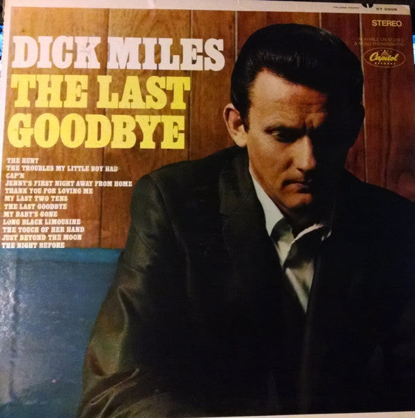 Dick Miles (3) : The Last Goodbye (LP, Album)