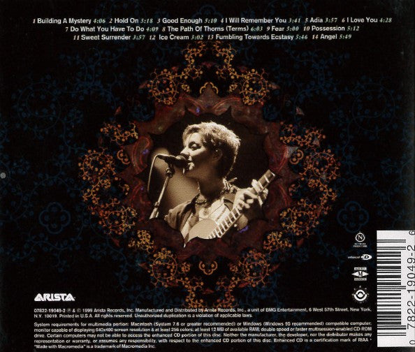 Sarah McLachlan : Mirrorball (CD, Album, Enh)