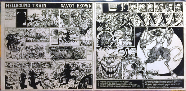 Savoy Brown : Hellbound Train (LP, Album, PH-)
