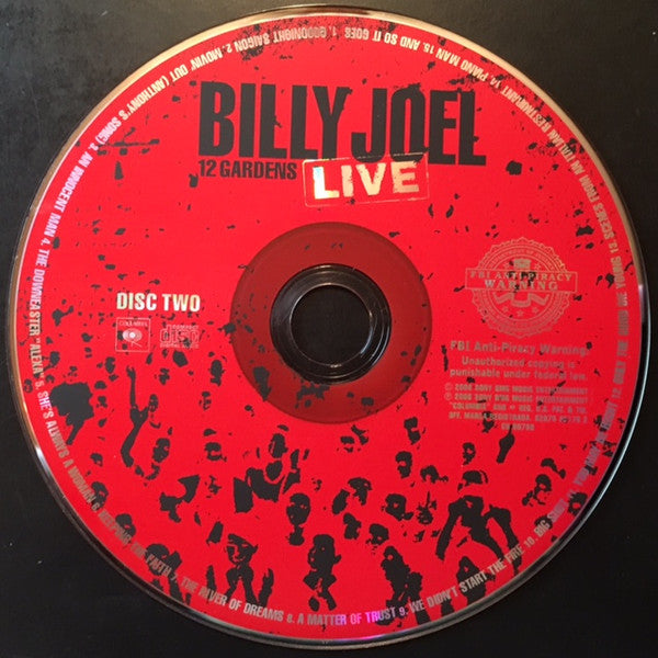 Billy Joel : 12 Gardens Live (2xCD, Album, Dig)