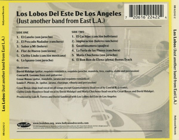 Los Lobos Del Este De Los Angeles* : Just Another Band From East L.A. (CD, Album, RE, RM)