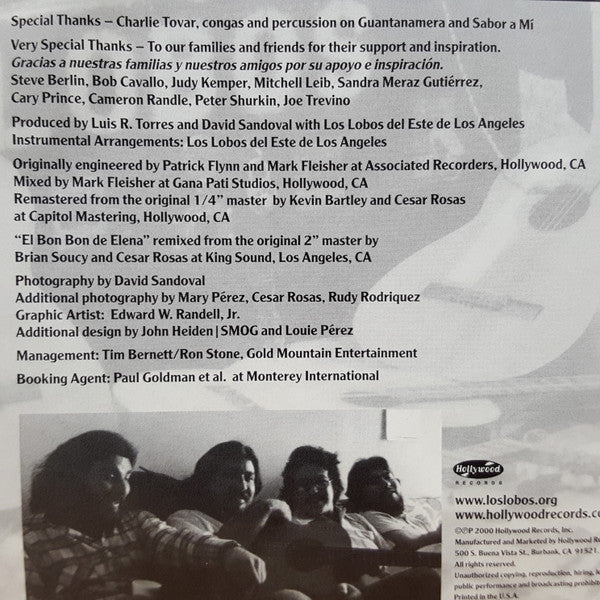 Los Lobos Del Este De Los Angeles* : Just Another Band From East L.A. (CD, Album, RE, RM)