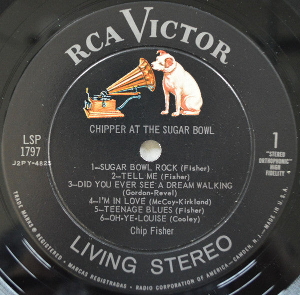 Chip Fisher With Leroy Kirkland's Band : Chipper At The Sugar Bowl (LP, Album)
