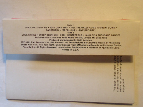 The J. Geils Band : Showtime! (Cass, Album, Club, Dol)