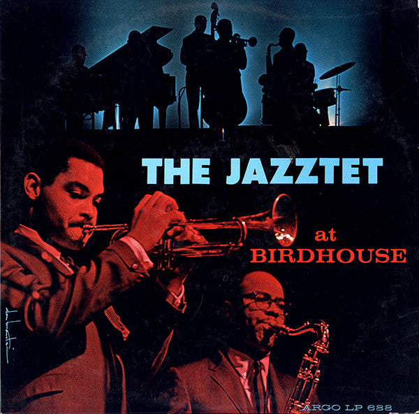 The Jazztet : At Birdhouse (LP, Album, Mono, Promo)