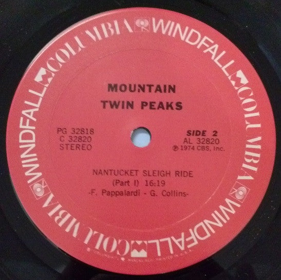 Mountain : Twin Peaks (2xLP, Album)