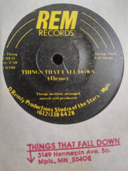 Things That Fall Down : Things That Fall Down / Day In (7", Single)