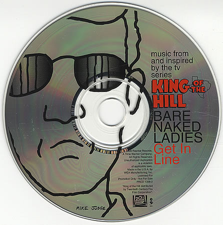 Barenaked Ladies : Get In Line (CD, Single, Ltd, Promo)