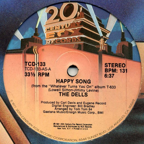 The Dells : Happy Song (12")