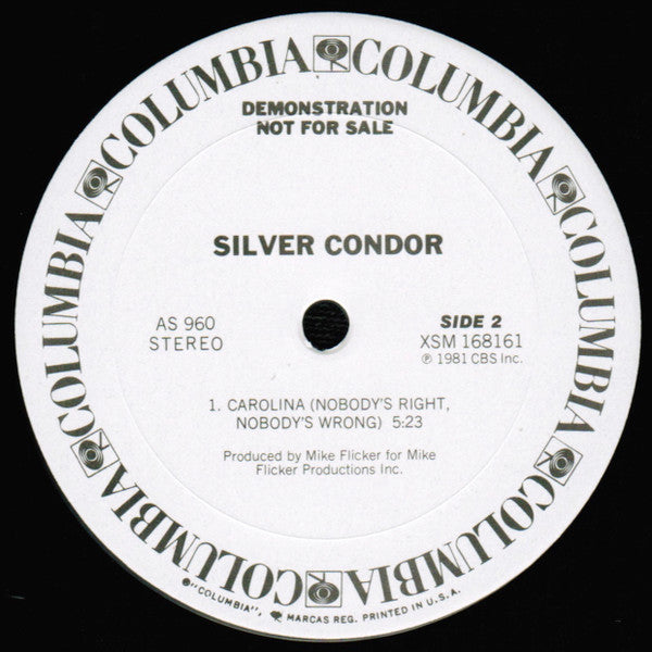 Silver Condor : Silver Condor (12", EP, Promo)