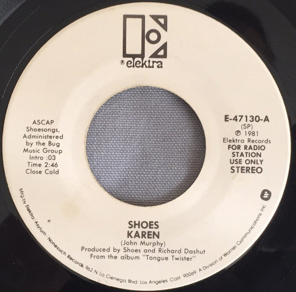 Shoes : Karen (7", Single, Mono, Promo)